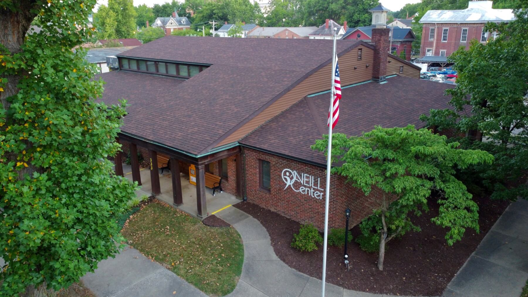 O'Neill Center Aerial View